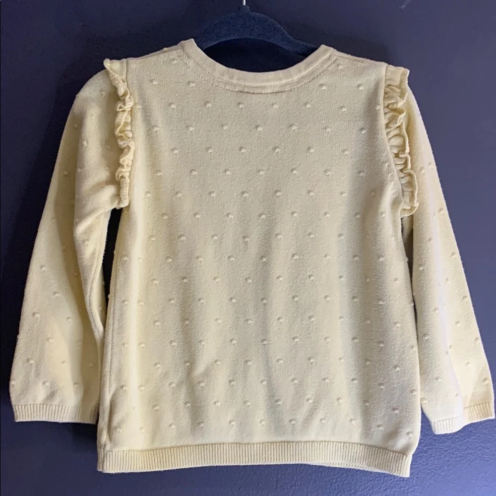 H&M Kids Yellow Button-Up Cardigan size 18M - Picture 3 of 3